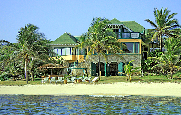 endless summer villa, on the beach at silver sands jamaica