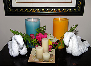 spa candles
