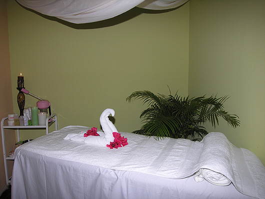 spa massage table