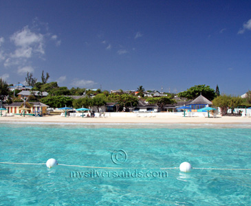 silver sands beach sea