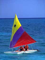 Sail boat