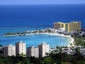 view of the four buildings at turtle beach towers