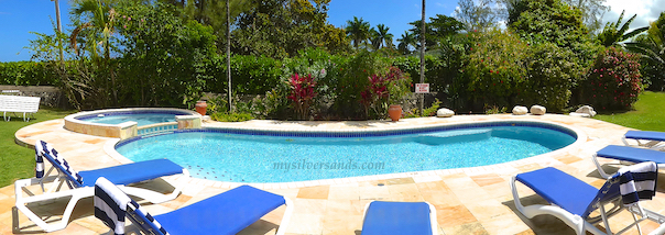 swimming pools at baywatch villa in runaway bay jamaica