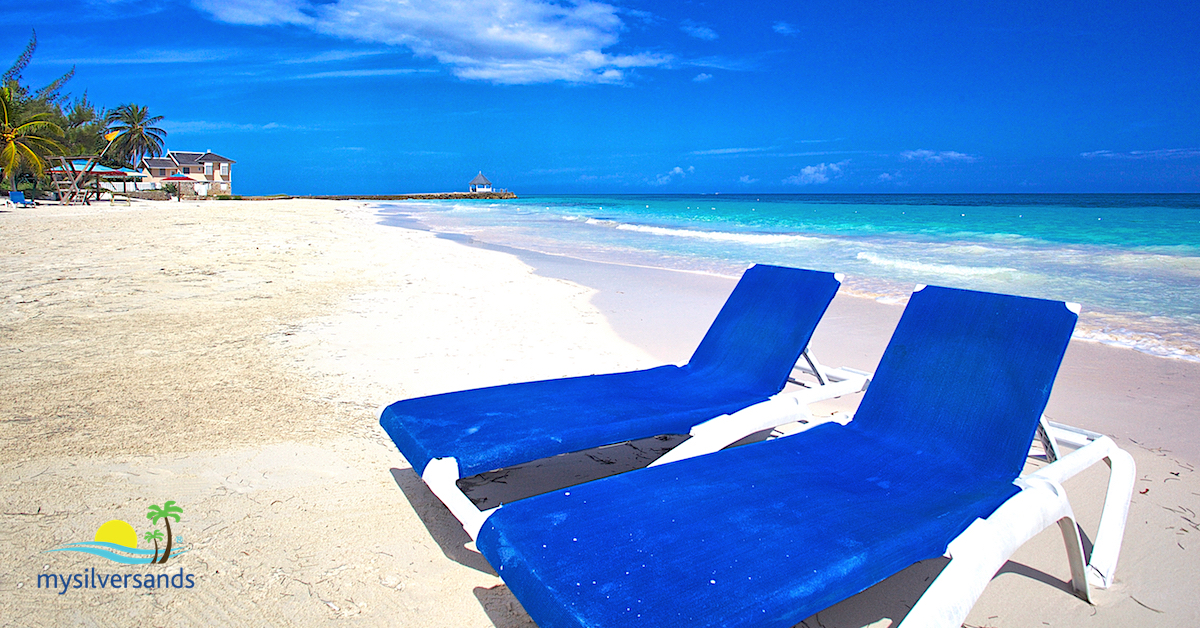relax on the silver sands beach