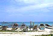 fishing boats at fishermen's beach
