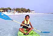 kayaking at silver sands