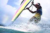 windsurfing