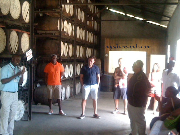 in the distillery at appleton on their rum tour in siloah maggotty jamaica