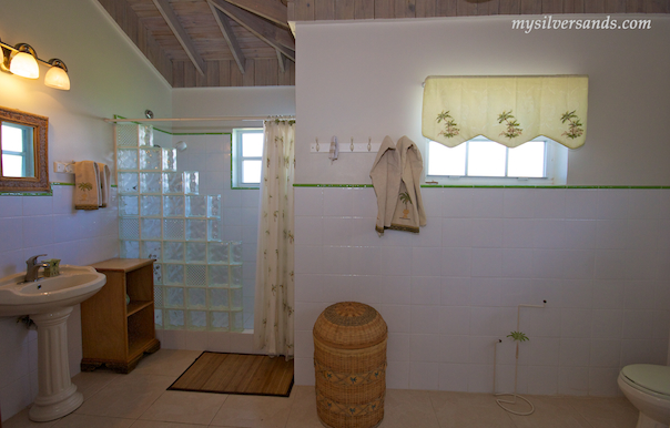bathroom 1 of blue moon villa in silver sands jamaica