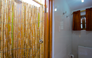 shower of bedroom 4 at blue vista in silver sands villas jamaica