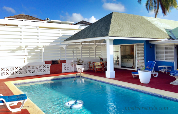 pool at blue vista villa in silver sands jamaica