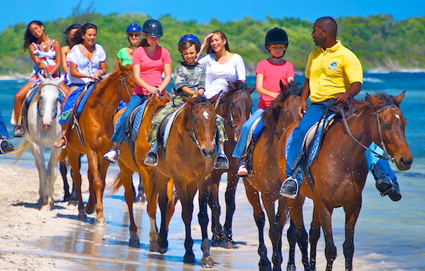 braco stables jamaica adventure tours - horseback riding on the beach