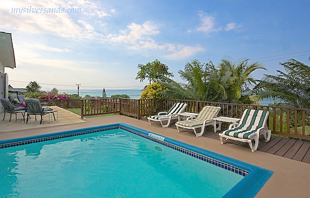kamarr villa with pool and sea view at silver sands jamaica