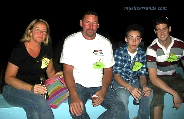 Dave Rogers & Family at silver sands welcome party