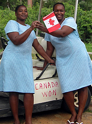 hang time villa staff at silver sands villas jamaica