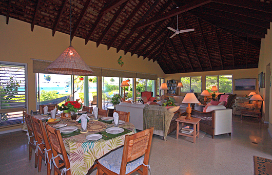 living and dining room