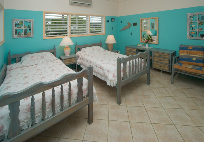 bedroom two arranged with twin beds