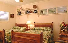 bed room 4 with two double beds