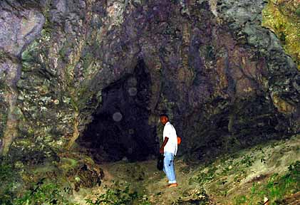 entrance to big cave