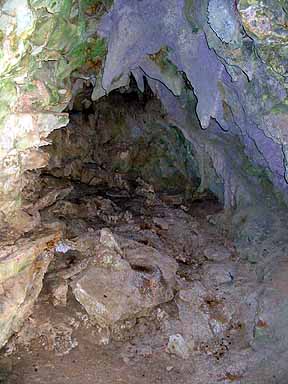 Cave interior