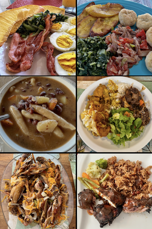 food images collage