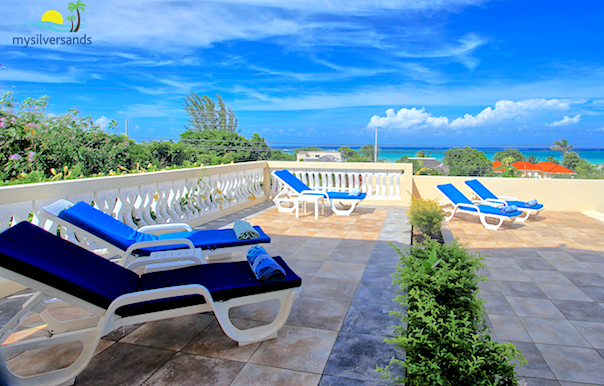 west deck poolside