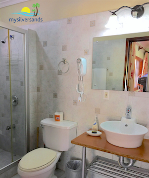 shower in bathroom 1