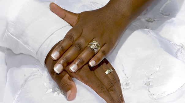 hands with wedding rings