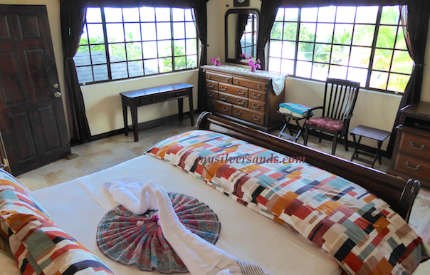 bedroom one of dukes hideaway in silver sands jamaica