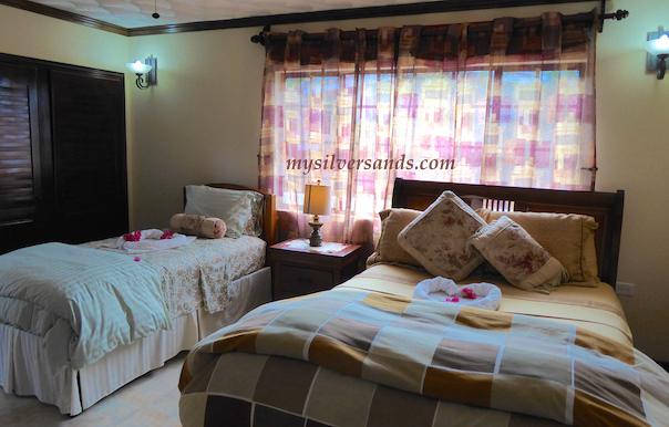 bedroom two of dukes hideaway in silver sands jamaica