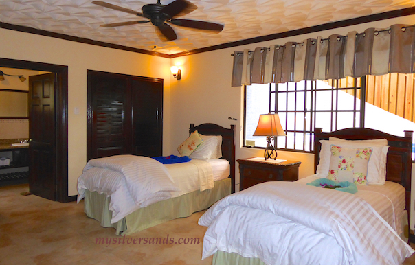 bedroom three of dukes hideaway in silver sands jamaica