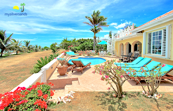 pool deck and seaside