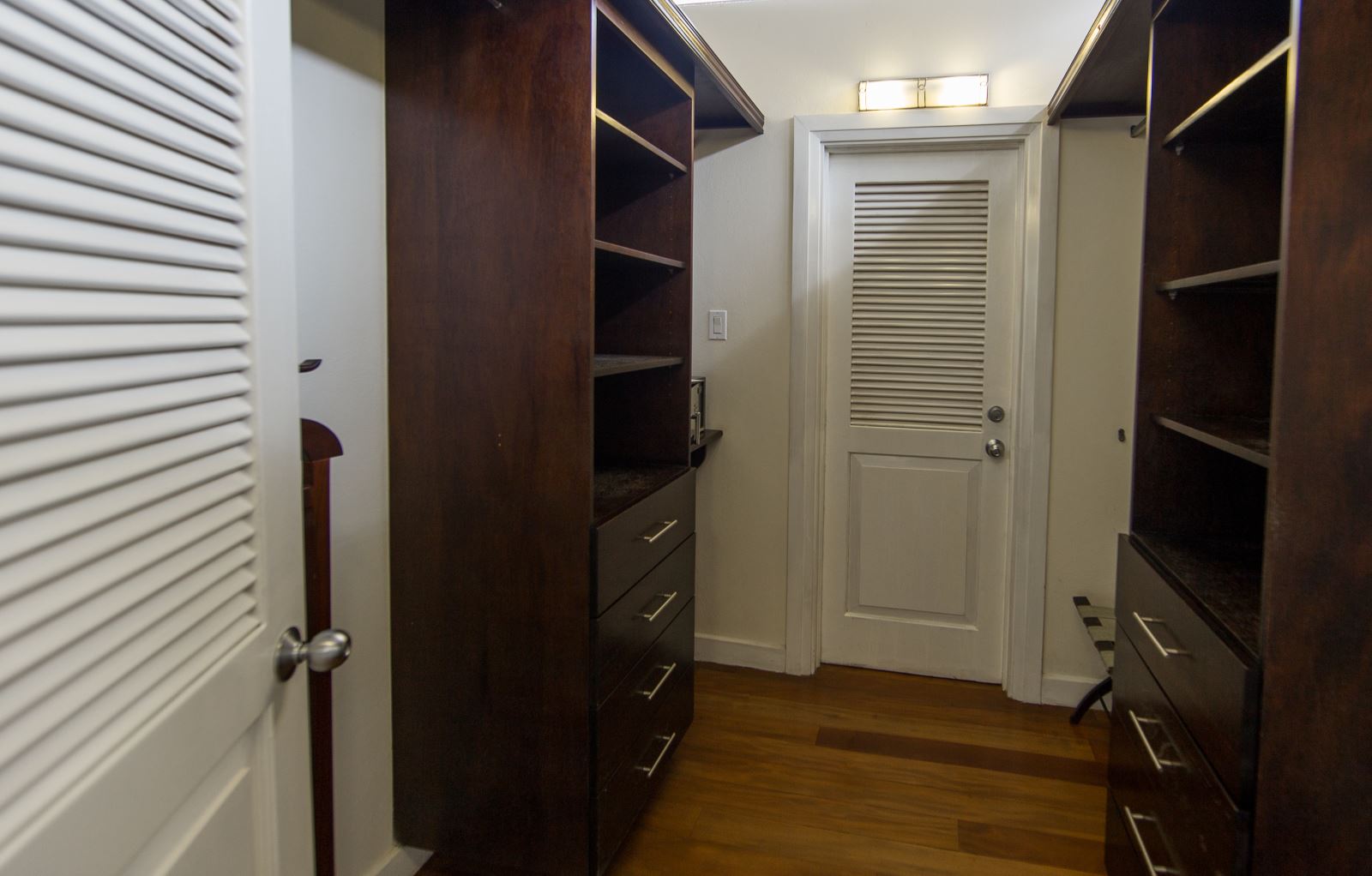 bedroom 1 walk-in closet