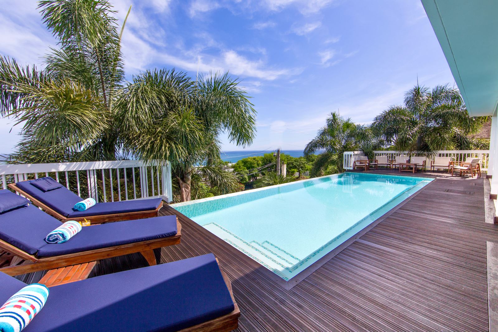 swimming pool and view