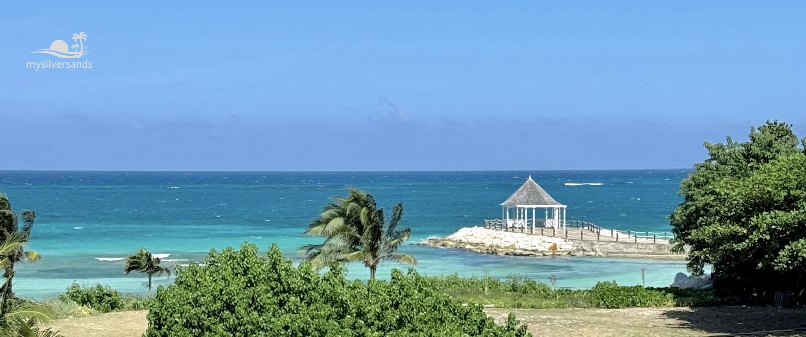 view from the villa