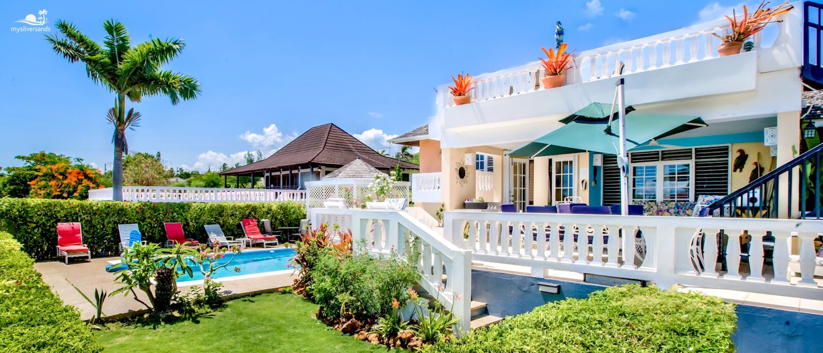 view of the villa