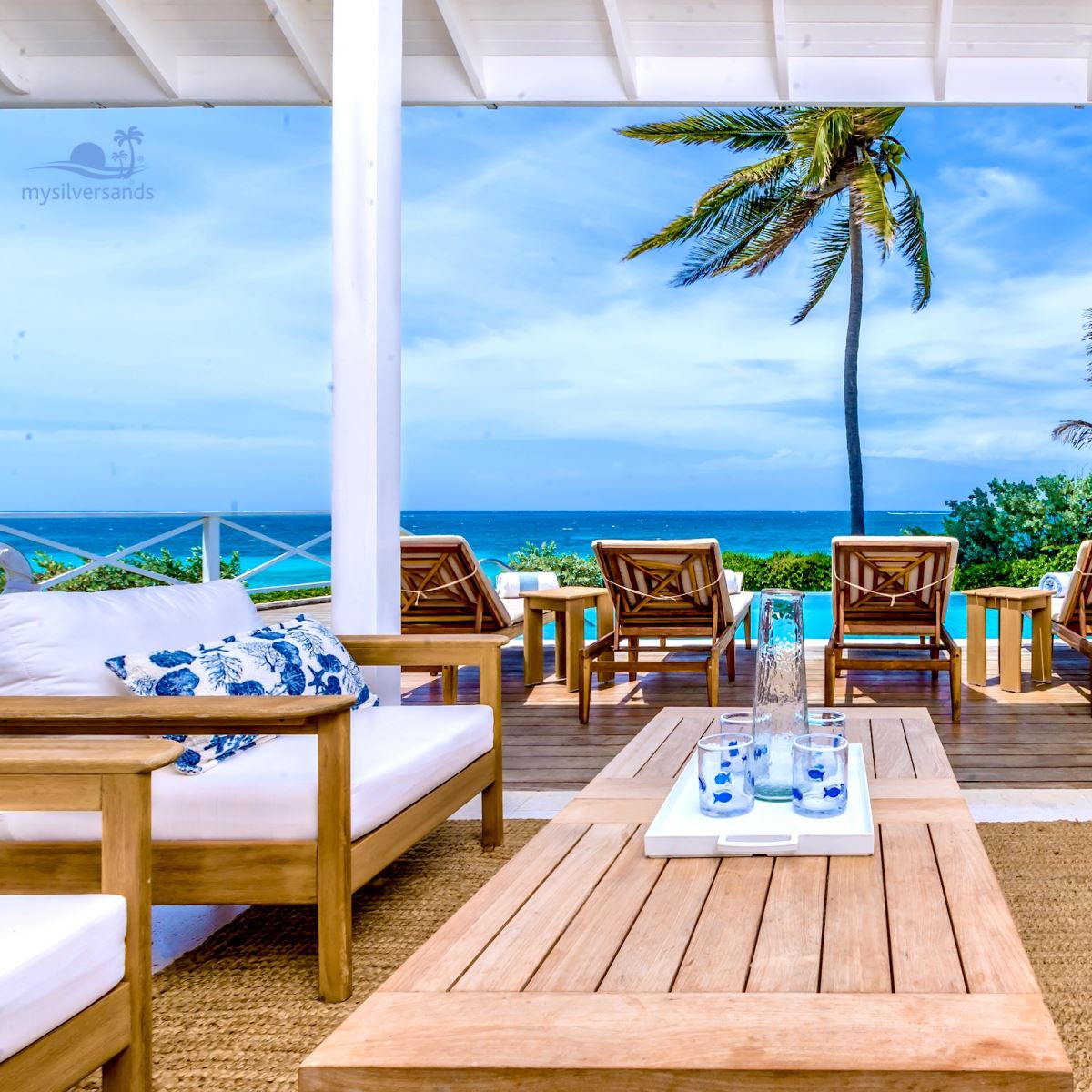 verandah and sea view