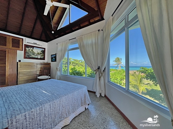 Bedroom One with seaview