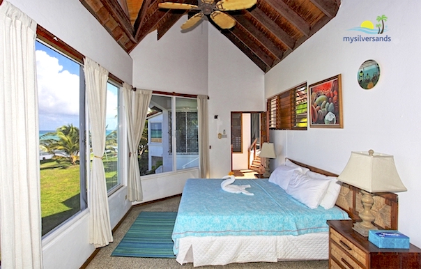 master bedroom with sea view