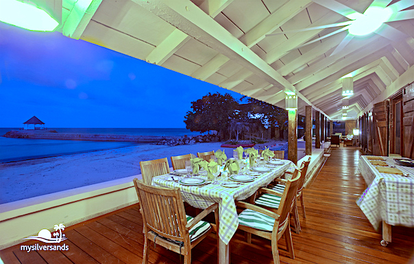 dine on verandah