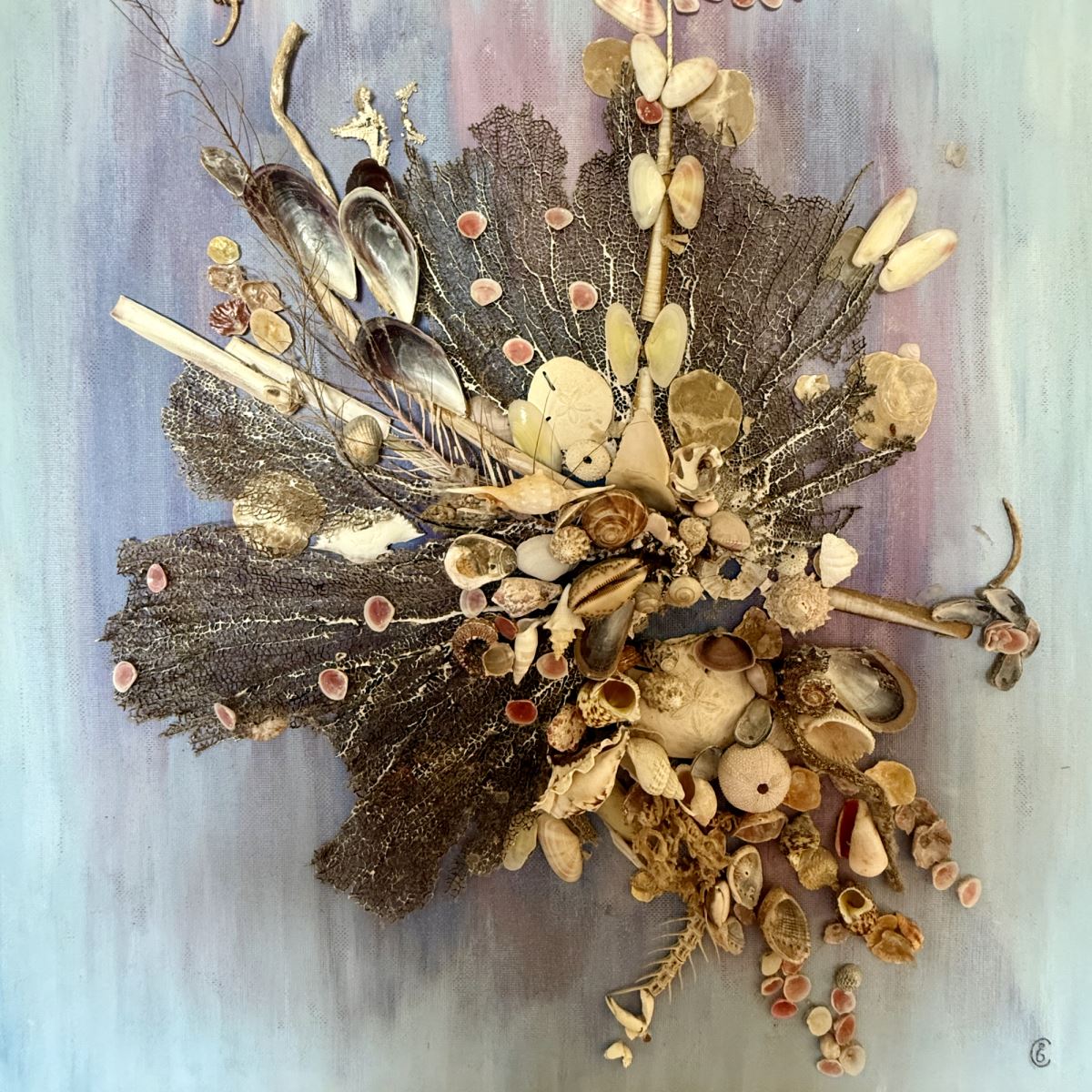 shell art work