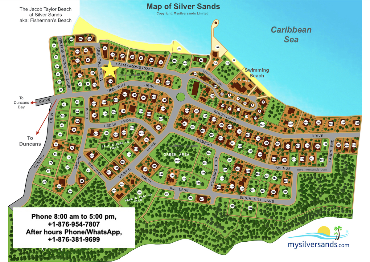 location map of Sea Lilli for check-in