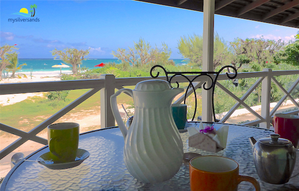 dining table on verandah