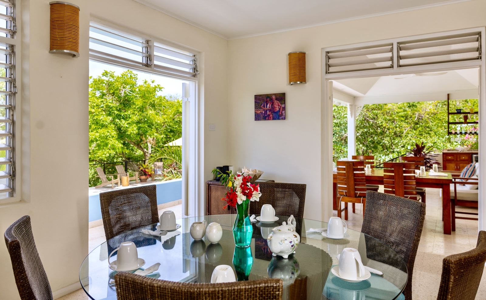 dining indoors