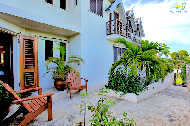 ramp leading to the beachfront