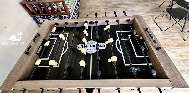 Games room foosball