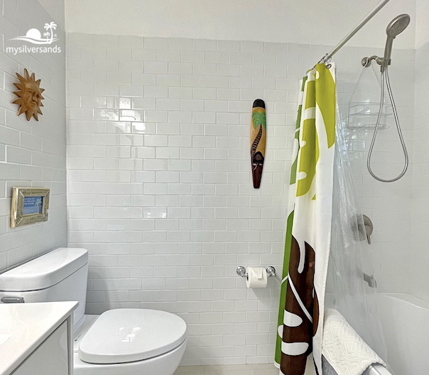 bathroom 2 with shower over tub