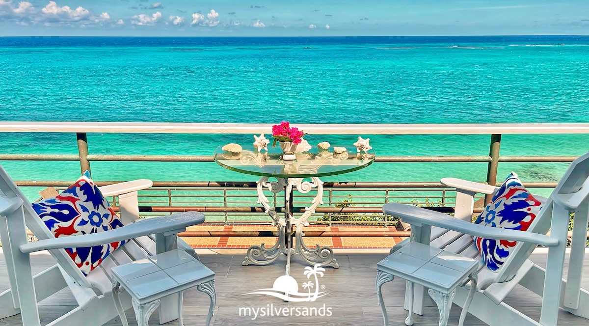 balcony and sea view