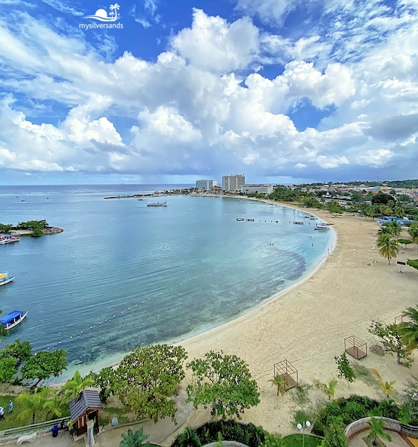 view from the balcony