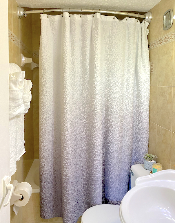 bathroom 2 with shower over bathtub